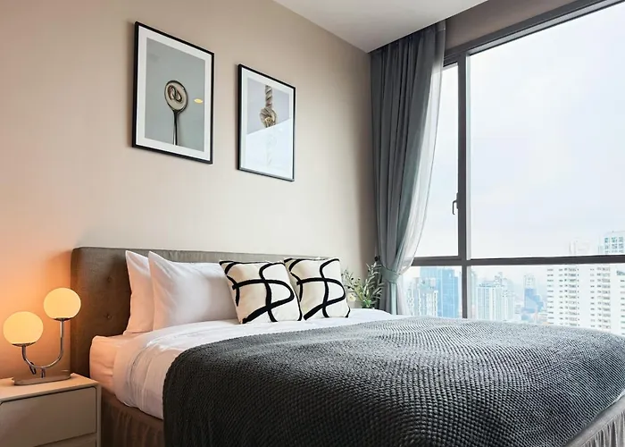 Near Bts - High Floor - Pool And Gym - Sontana Banguecoque