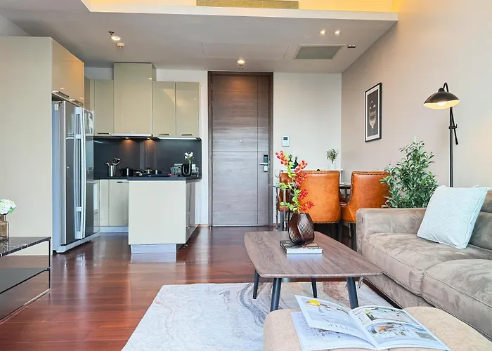 Near Bts - High Floor - Pool And Gym - Sontana Apartamento Banguecoque