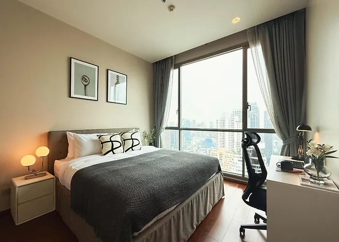 Near Bts - High Floor - Pool And Gym - Sontana